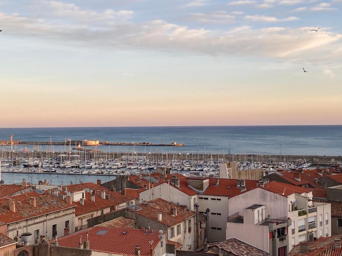 Appartamento Vues exceptionnelles mer, port et toits de Sète Esterno foto